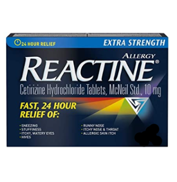 Reactine Extra Strength x10