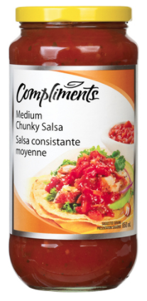 Compliments Medium Salsa - 650ml