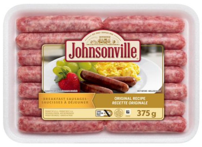 Johnsonville Original Breakfast Sausage - 375g