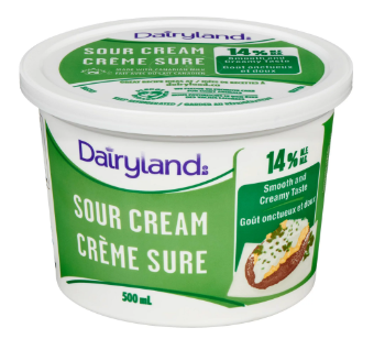 Dairyland 14% Sour Cream - 500ml