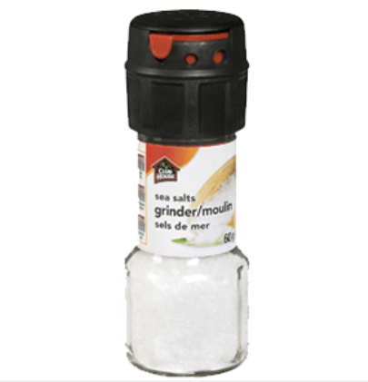 Club House Sea Salt Grinder - 60g