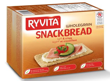 Ryvita Whole Grain Snackbread - 125g