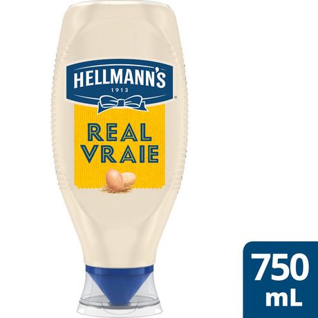 Hellmans Mayonnaise - Squeeze Bottle - 750 ml