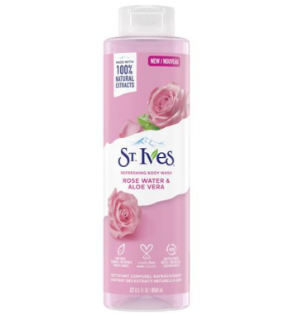 St Ives Rose & Aloe Bodywash 650ml