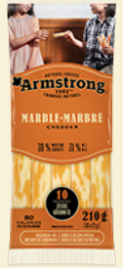 Armstrong Marble Cheddar Cheese Stick - 210g