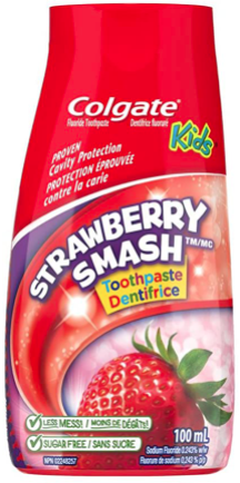 Colgate Kids Strawberry Smash Toothpaste - 100ml