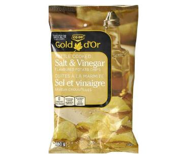 CG Salt & Vinegar Kettle Chips - 180g