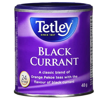 Tetley Blackcurrant Tea Bags 24pk