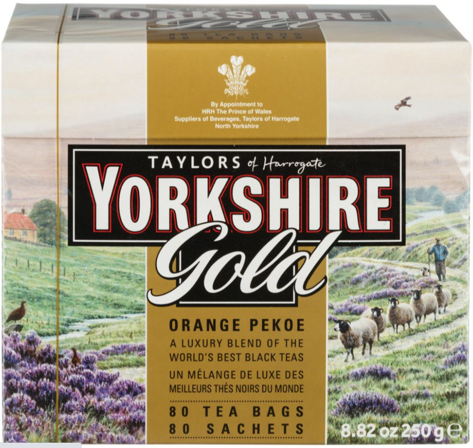 Yorkshire Gold Orange Pekoe Tea - 80 bags