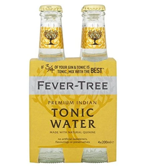 Fever-Tree Tonic Water 4x200ml + $0.40 Dep