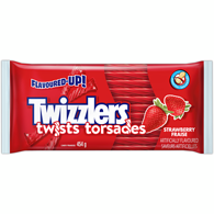 Twizzlers Twists Strawberry Licorice 454g