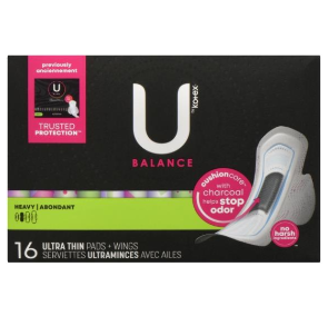 UBK Ultra Thin Pads w/Wings Regular 16pk