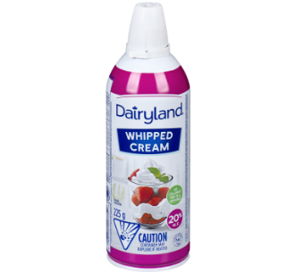 Dairyland Aerosol Whipping Cream - 225g