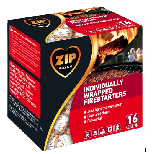 Zip Fast N Clean Firestarter Cubes - 14 pc